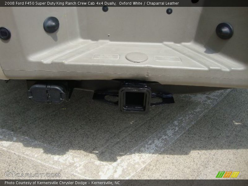 Oxford White / Chaparral Leather 2008 Ford F450 Super Duty King Ranch Crew Cab 4x4 Dually