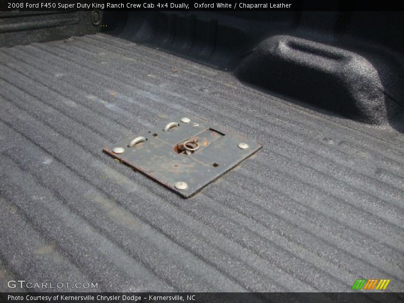 Oxford White / Chaparral Leather 2008 Ford F450 Super Duty King Ranch Crew Cab 4x4 Dually