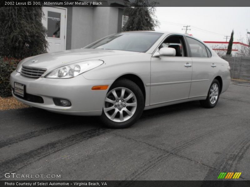 Millennium Silver Metallic / Black 2002 Lexus ES 300