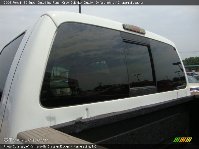 Oxford White / Chaparral Leather 2008 Ford F450 Super Duty King Ranch Crew Cab 4x4 Dually