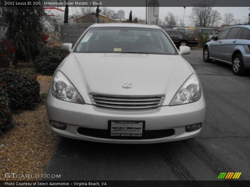 Millennium Silver Metallic / Black 2002 Lexus ES 300