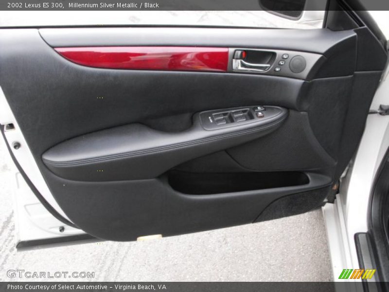 Millennium Silver Metallic / Black 2002 Lexus ES 300