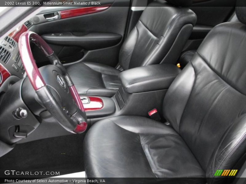 Millennium Silver Metallic / Black 2002 Lexus ES 300
