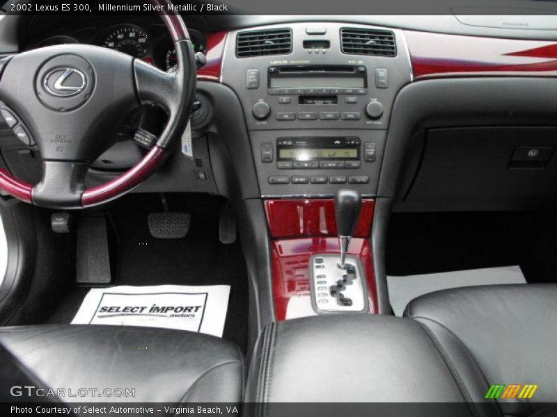 Millennium Silver Metallic / Black 2002 Lexus ES 300