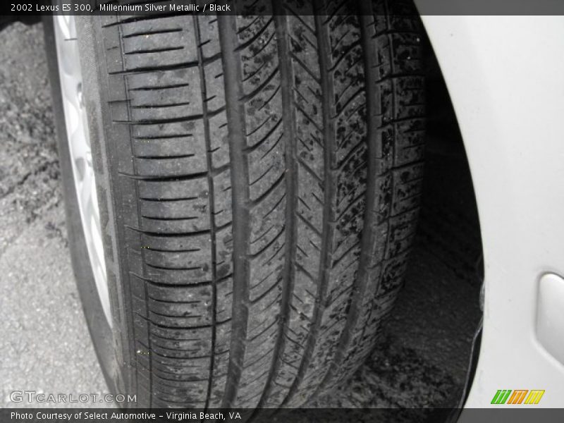 Millennium Silver Metallic / Black 2002 Lexus ES 300