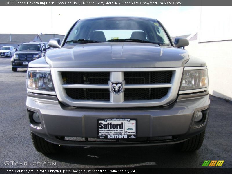 Mineral Gray Metallic / Dark Slate Gray/Medium Slate Gray 2010 Dodge Dakota Big Horn Crew Cab 4x4