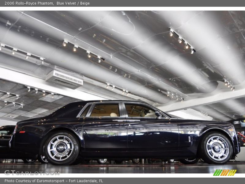 Blue Velvet / Beige 2006 Rolls-Royce Phantom