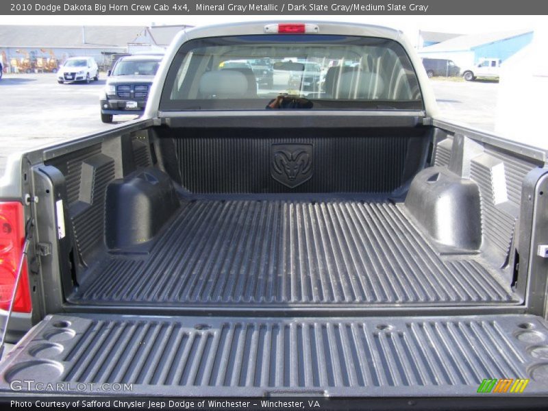 Mineral Gray Metallic / Dark Slate Gray/Medium Slate Gray 2010 Dodge Dakota Big Horn Crew Cab 4x4
