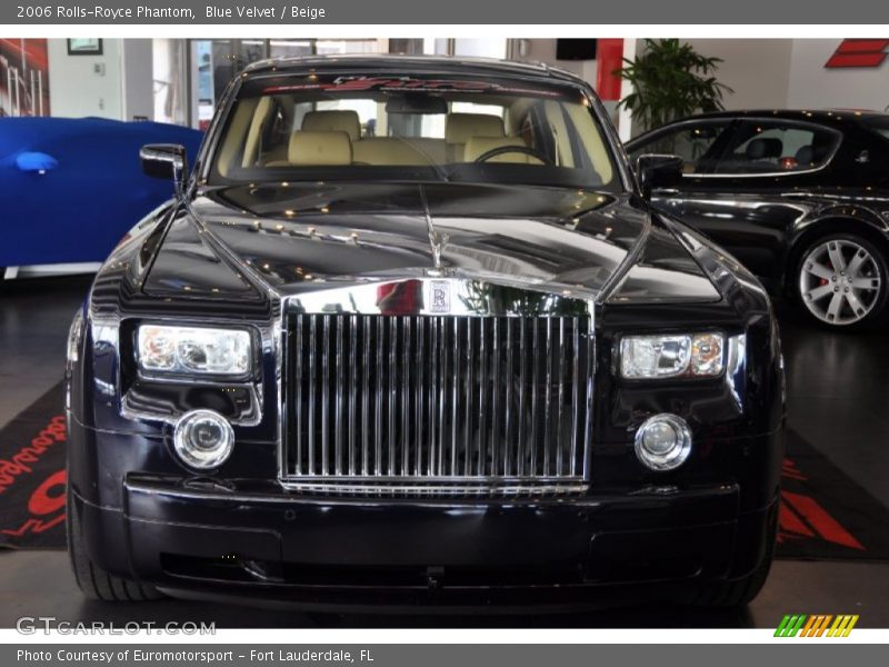 Blue Velvet / Beige 2006 Rolls-Royce Phantom
