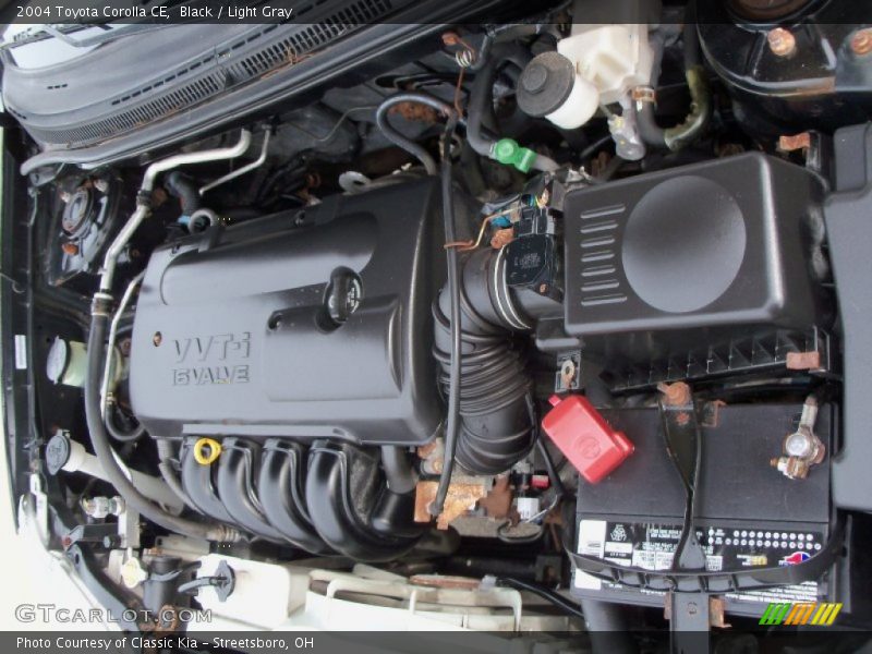 Black / Light Gray 2004 Toyota Corolla CE