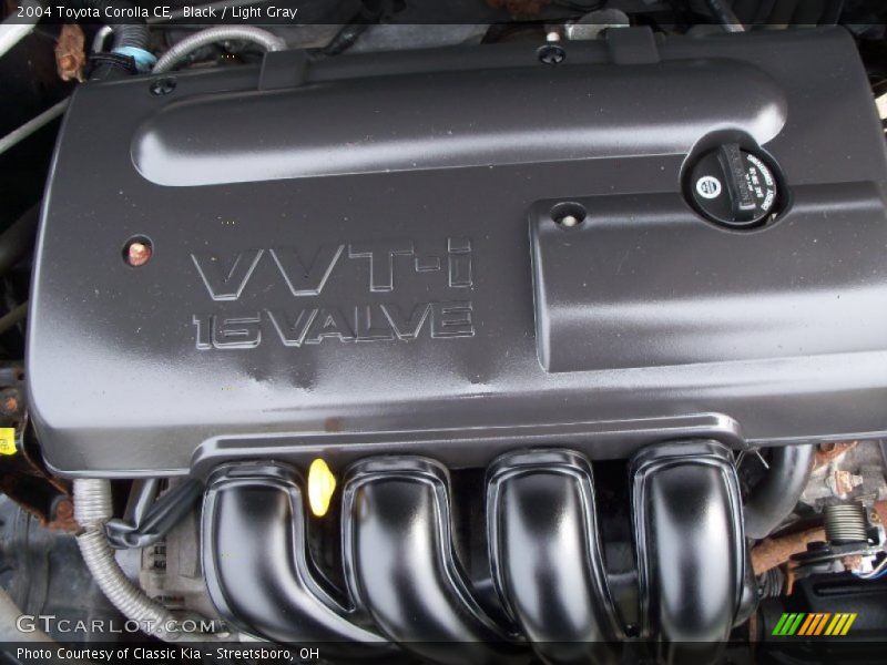 Black / Light Gray 2004 Toyota Corolla CE