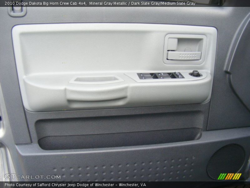 Mineral Gray Metallic / Dark Slate Gray/Medium Slate Gray 2010 Dodge Dakota Big Horn Crew Cab 4x4