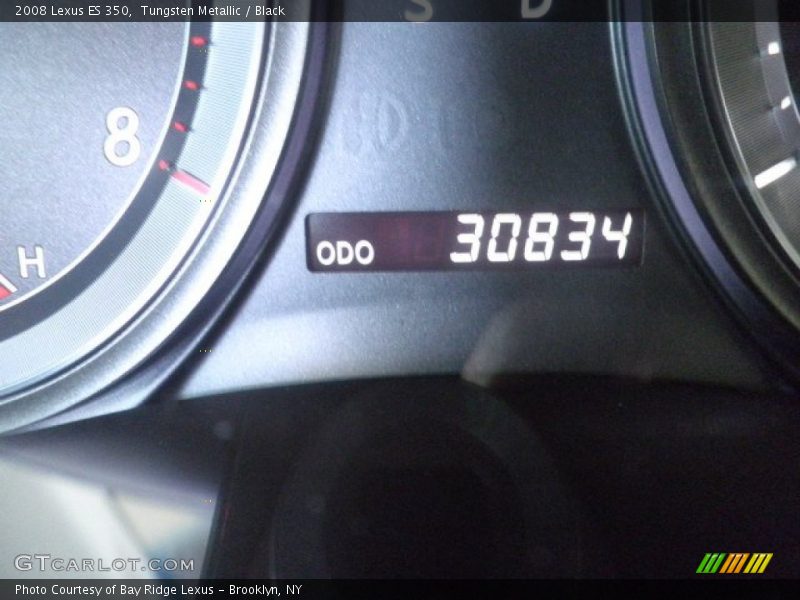 Tungsten Metallic / Black 2008 Lexus ES 350