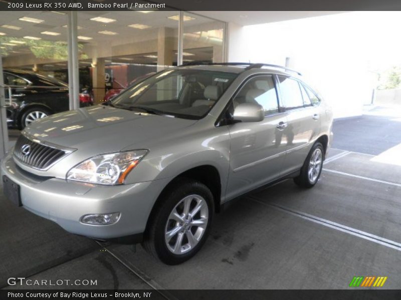 Bamboo Pearl / Parchment 2009 Lexus RX 350 AWD