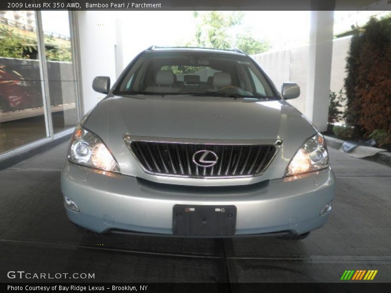 Bamboo Pearl / Parchment 2009 Lexus RX 350 AWD