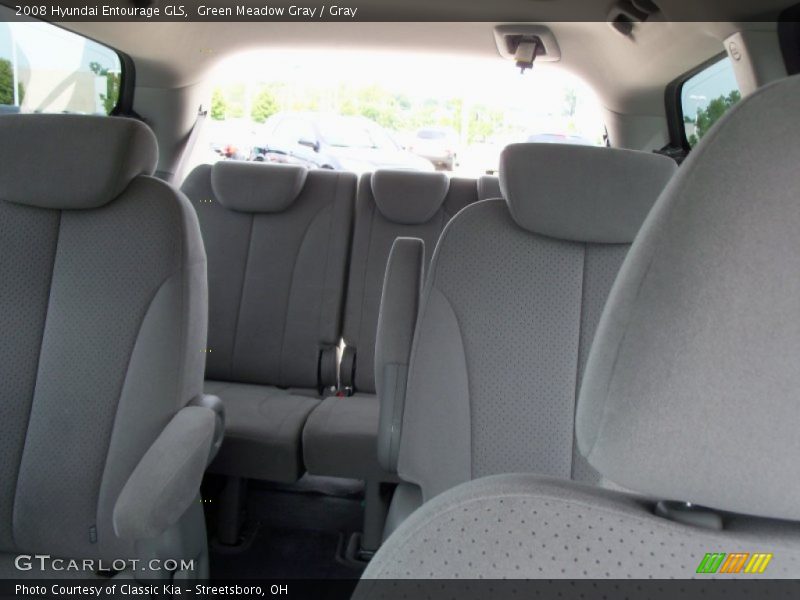 Green Meadow Gray / Gray 2008 Hyundai Entourage GLS