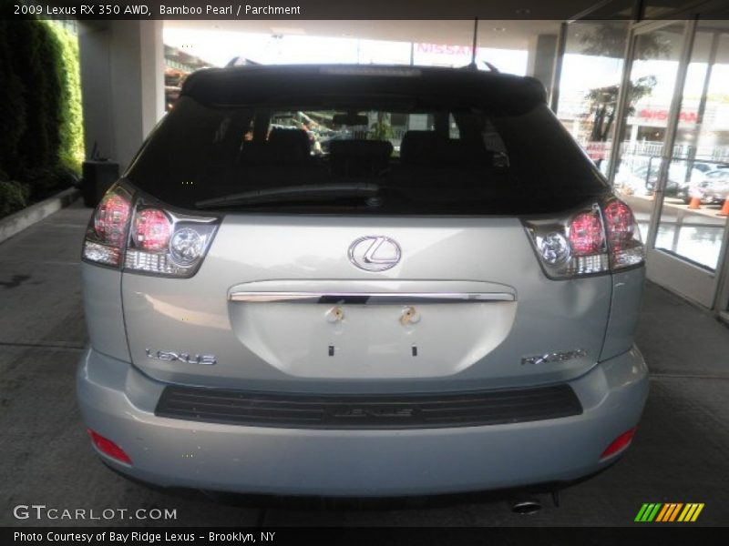 Bamboo Pearl / Parchment 2009 Lexus RX 350 AWD