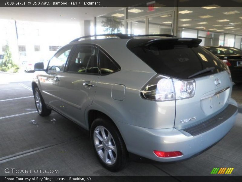 Bamboo Pearl / Parchment 2009 Lexus RX 350 AWD