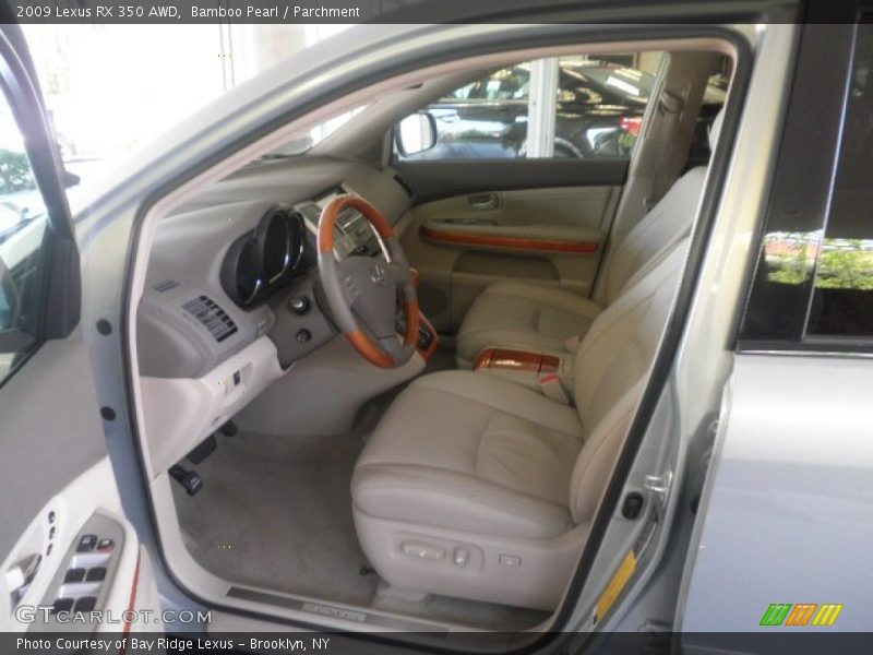 Bamboo Pearl / Parchment 2009 Lexus RX 350 AWD