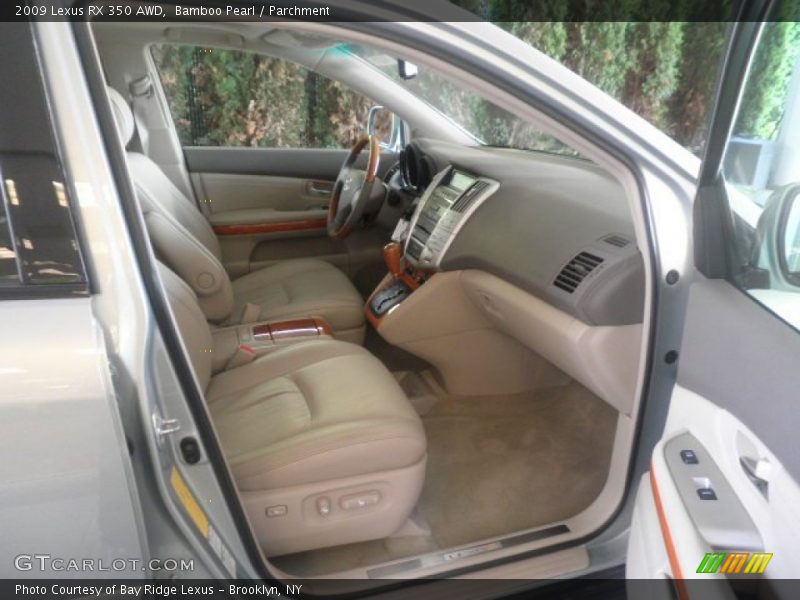 Bamboo Pearl / Parchment 2009 Lexus RX 350 AWD