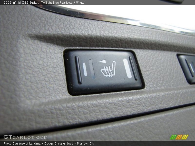 Twilight Blue Pearlcoat / Wheat 2006 Infiniti G 35 Sedan