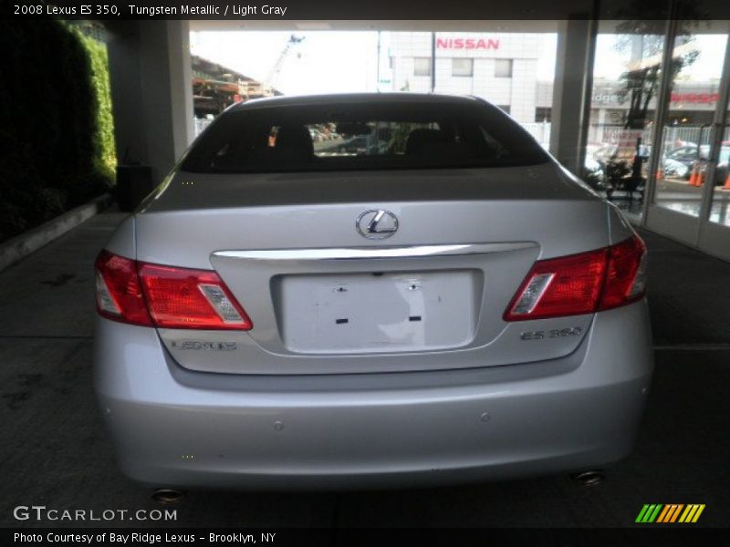 Tungsten Metallic / Light Gray 2008 Lexus ES 350