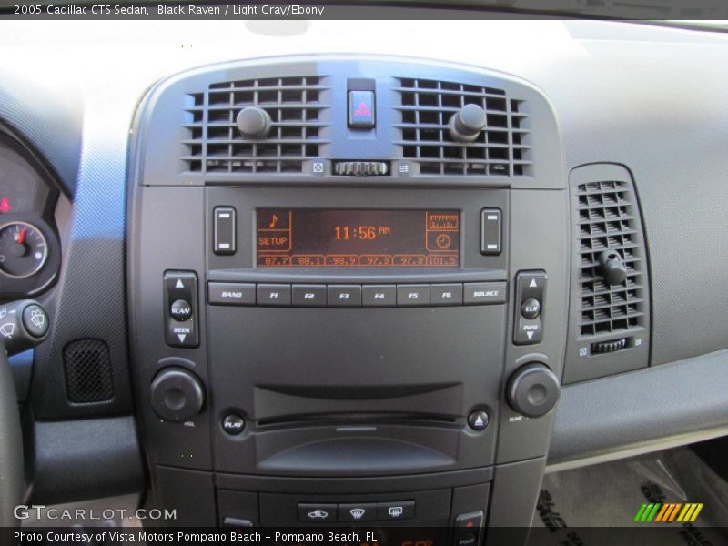 Black Raven / Light Gray/Ebony 2005 Cadillac CTS Sedan