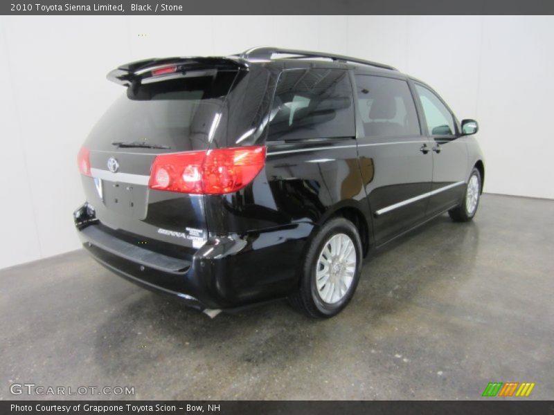 Black / Stone 2010 Toyota Sienna Limited