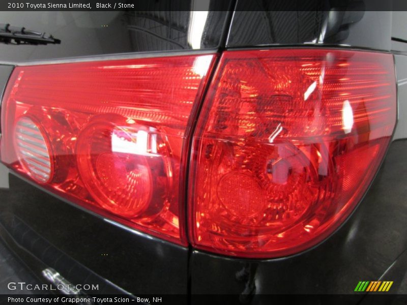 Black / Stone 2010 Toyota Sienna Limited