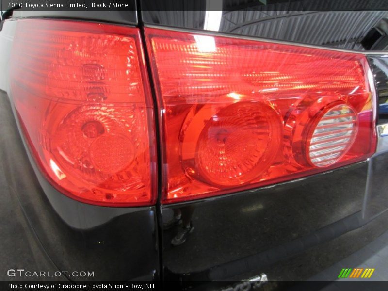 Black / Stone 2010 Toyota Sienna Limited