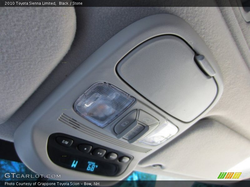 Black / Stone 2010 Toyota Sienna Limited