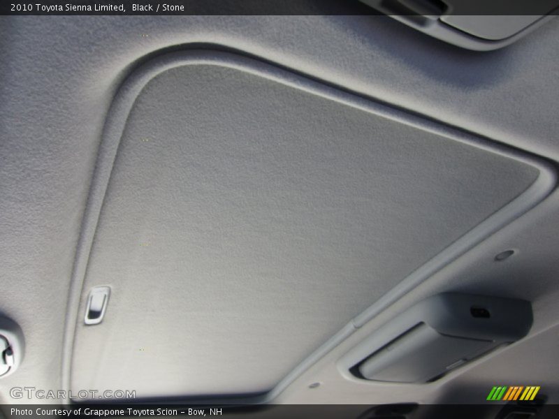 Black / Stone 2010 Toyota Sienna Limited