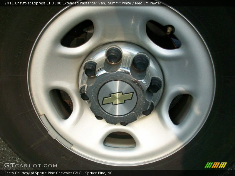  2011 Express LT 3500 Extended Passenger Van Wheel