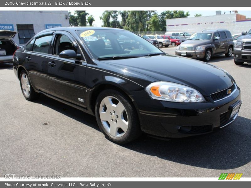 Black / Ebony Black 2006 Chevrolet Impala SS