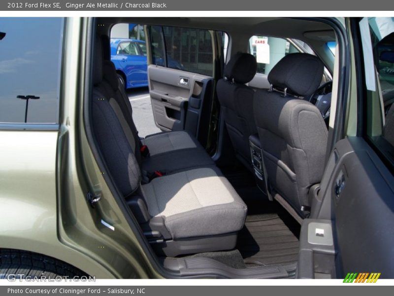 Ginger Ale Metallic / Charcoal Black 2012 Ford Flex SE