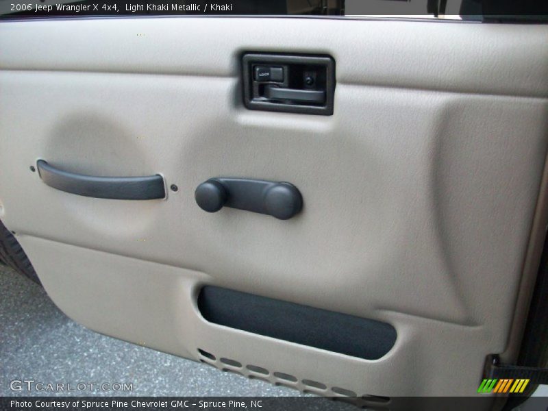 Light Khaki Metallic / Khaki 2006 Jeep Wrangler X 4x4