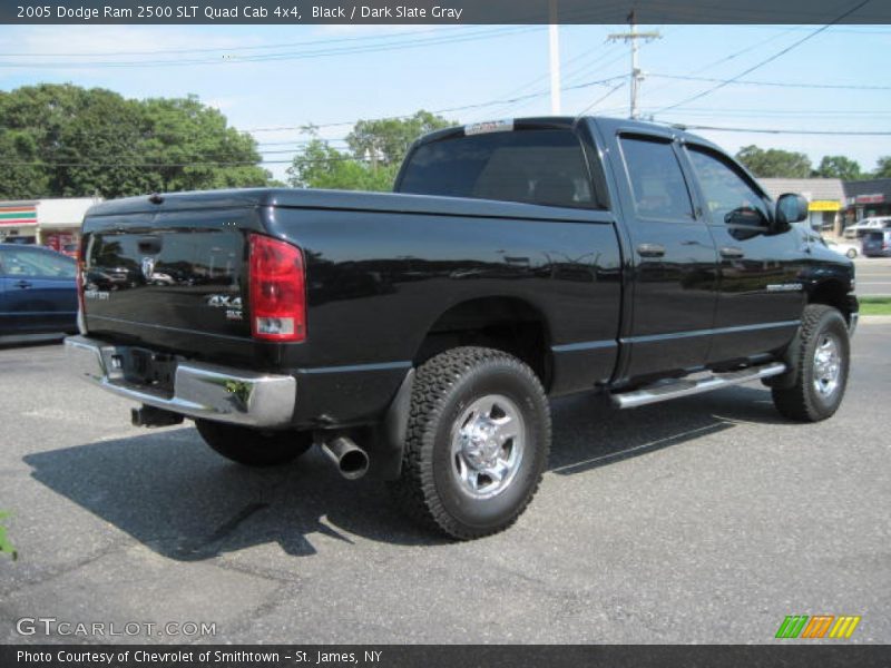 Black / Dark Slate Gray 2005 Dodge Ram 2500 SLT Quad Cab 4x4