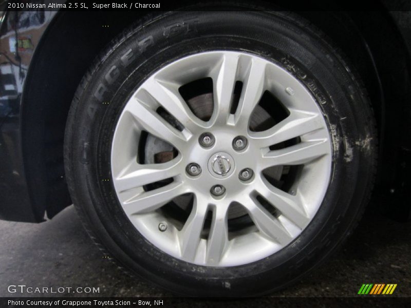 Super Black / Charcoal 2010 Nissan Altima 2.5 SL