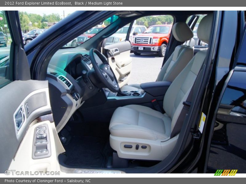  2012 Explorer Limited EcoBoost Medium Light Stone Interior