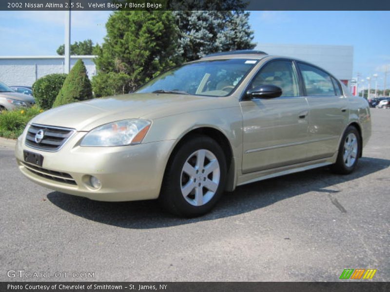 Velvet Beige / Blond Beige 2002 Nissan Altima 2.5 SL