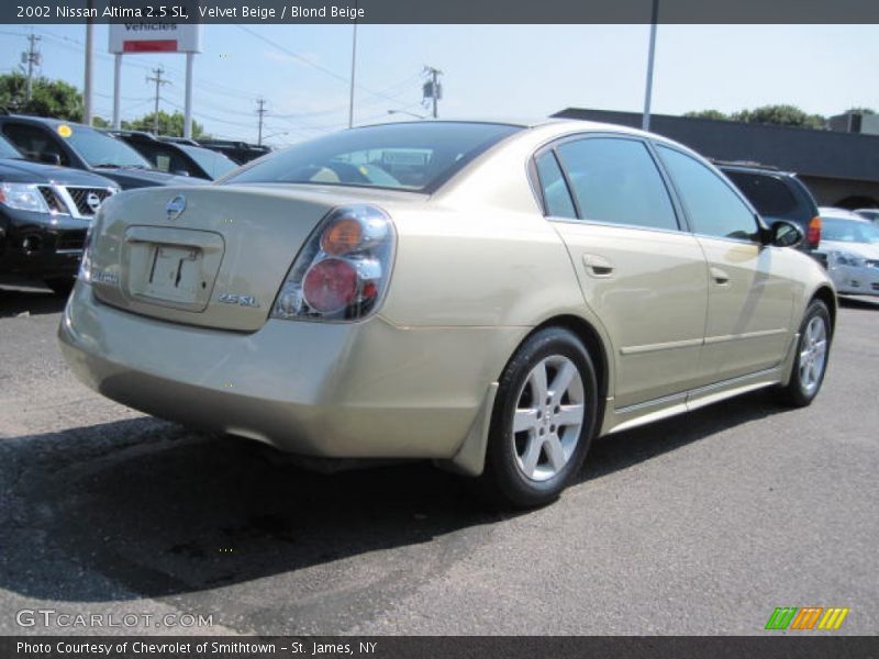 Velvet Beige / Blond Beige 2002 Nissan Altima 2.5 SL