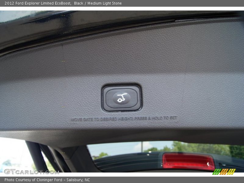 Controls of 2012 Explorer Limited EcoBoost