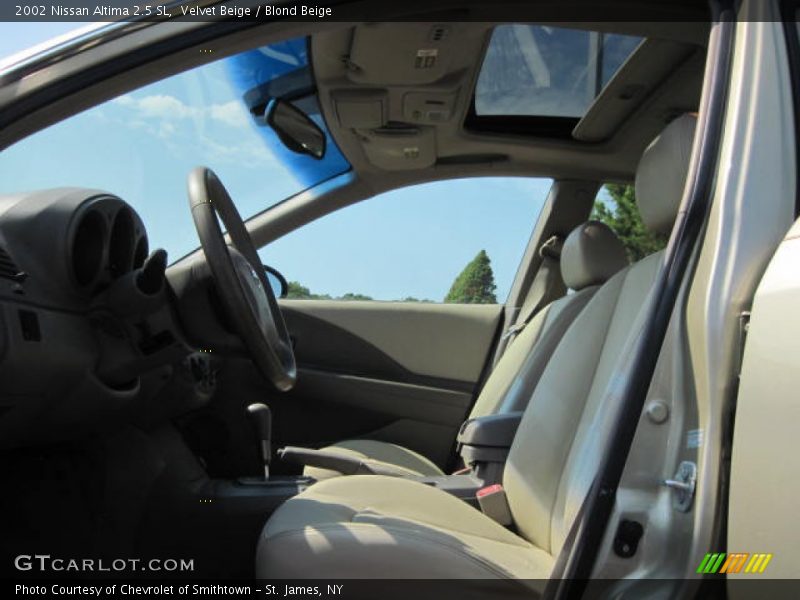 Velvet Beige / Blond Beige 2002 Nissan Altima 2.5 SL