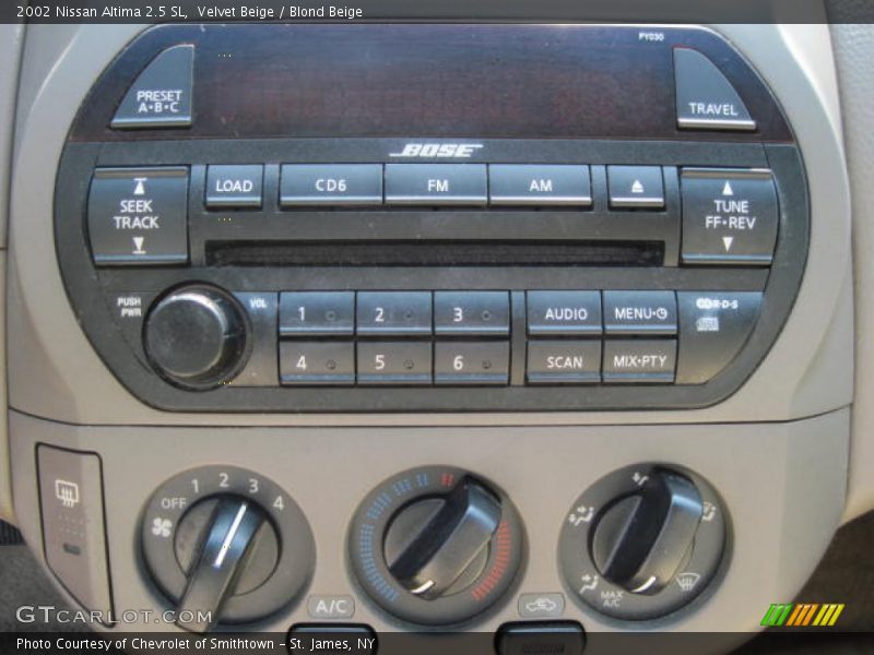 Velvet Beige / Blond Beige 2002 Nissan Altima 2.5 SL