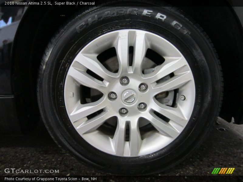 Super Black / Charcoal 2010 Nissan Altima 2.5 SL