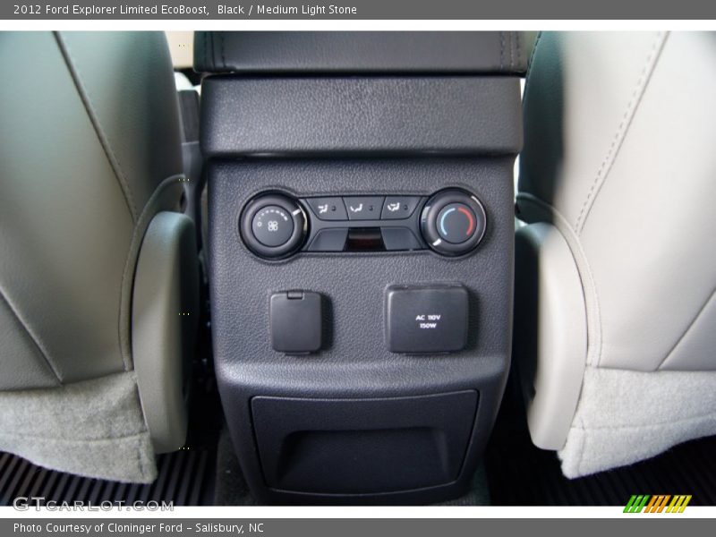 Controls of 2012 Explorer Limited EcoBoost