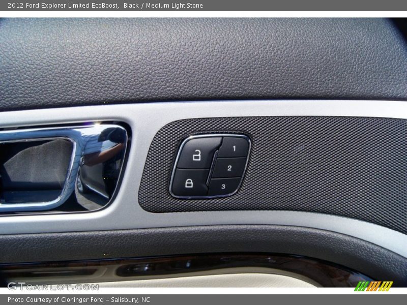Controls of 2012 Explorer Limited EcoBoost