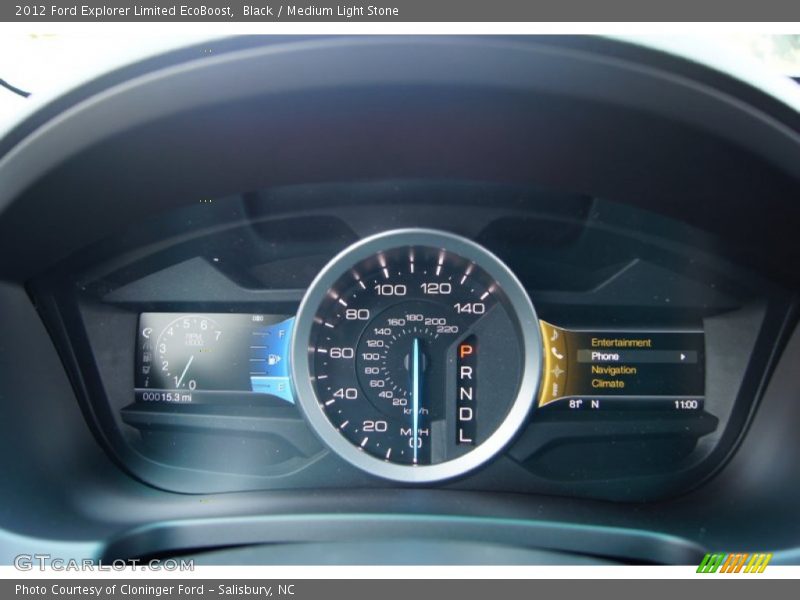 2012 Explorer Limited EcoBoost Limited EcoBoost Gauges