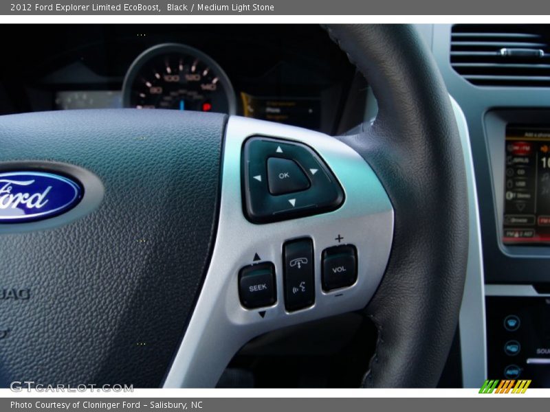 Controls of 2012 Explorer Limited EcoBoost