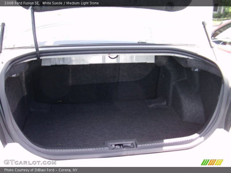 White Suede / Medium Light Stone 2008 Ford Fusion SE